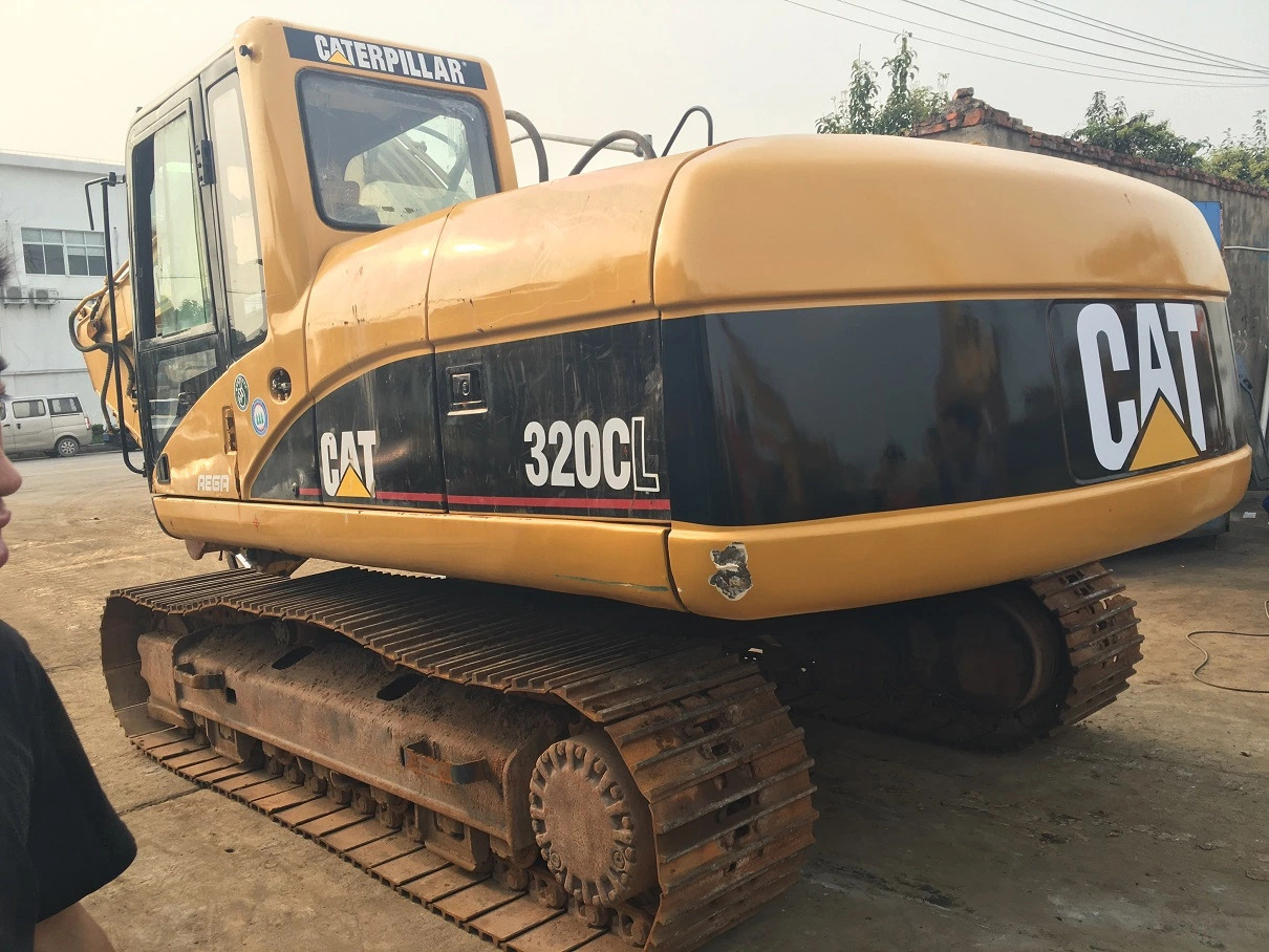 Pelle sur chenille 20t Used Caterpillar 320c Crawler Excavator Cat 320cl with 3066 Engine: photos 12