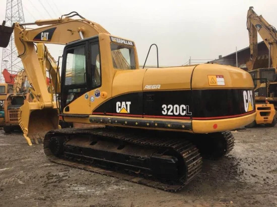 Pelle sur chenille 20t Used Caterpillar 320c Crawler Excavator Cat 320cl with 3066 Engine: photos 8