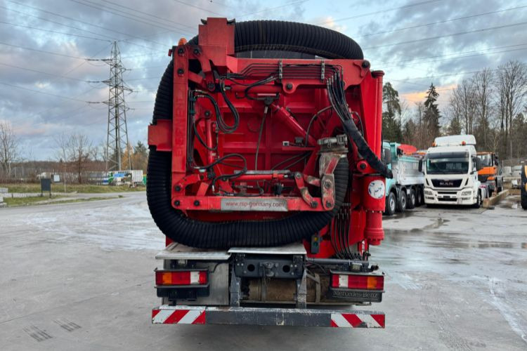 Camion hydrocureur Mercedes-Benz Actros 4144 8x4 RSP Saugbagger: photos 6