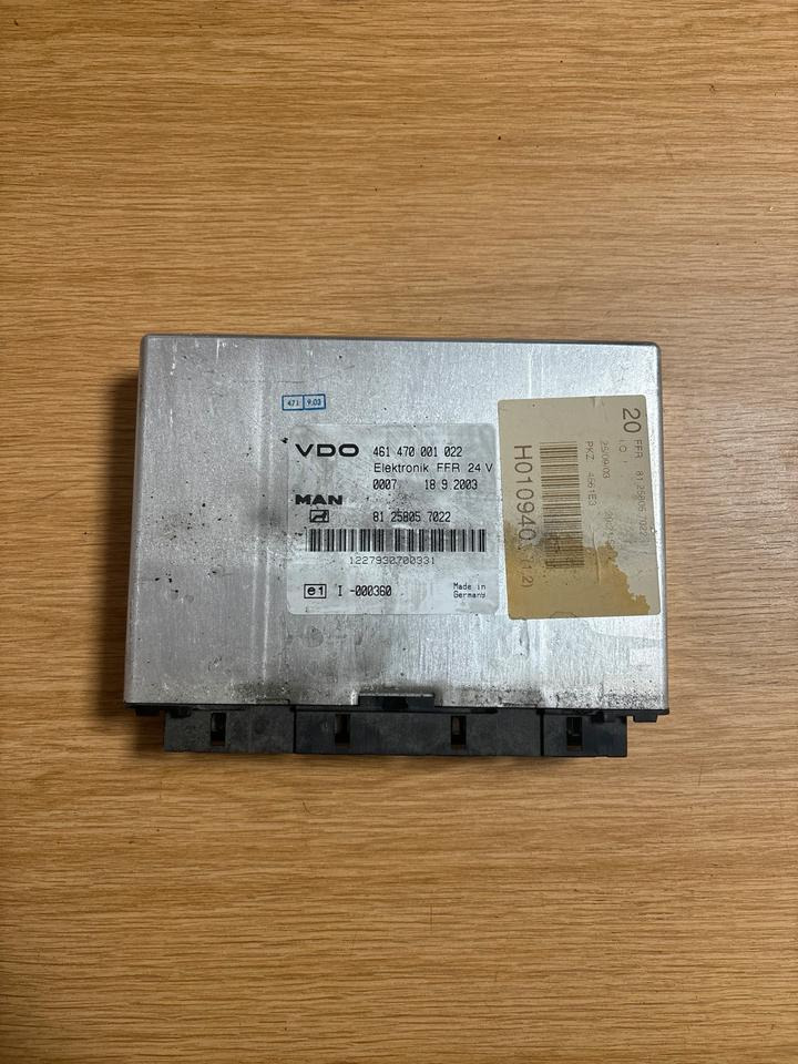 Bloc de gestion pour Camion MAN VDO Elektronik FFR Steuergerät 81.25805-7022: photos 1