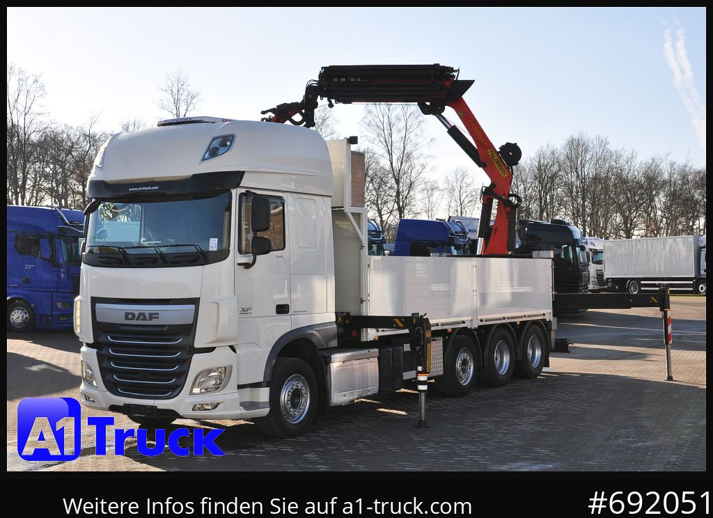 DAF XF 510 SSC PK 34.002, Jib Seilwinde Funk en crédit-bail DAF XF 510 SSC PK 34.002, Jib Seilwinde Funk: photos 12