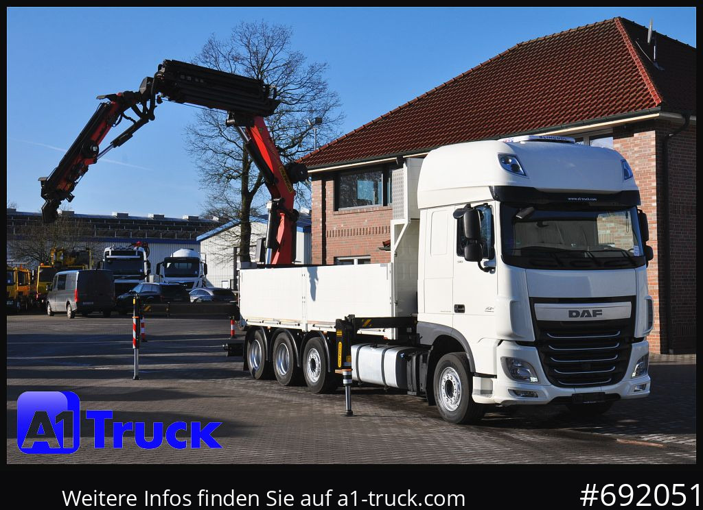 DAF XF 510 SSC PK 34.002, Jib Seilwinde Funk en crédit-bail DAF XF 510 SSC PK 34.002, Jib Seilwinde Funk: photos 8