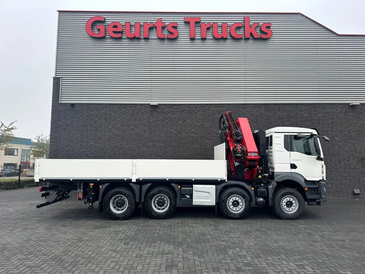 Camion grue neuf MAN TGS 35.470 8X4 HMF 4020-K6 + FJ 600 K4 KRAAN: photos 10