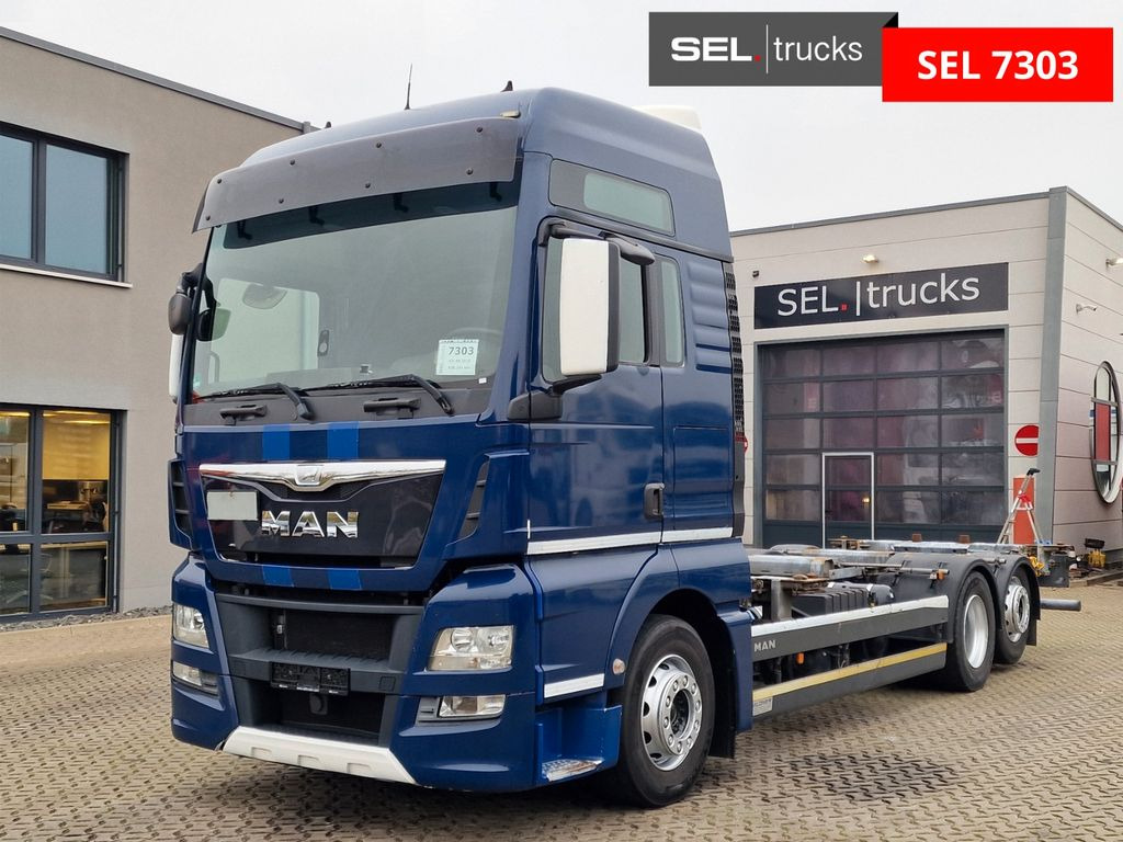 Camion porte-conteneur/ Caisse mobile MAN TGX 26.440 6X2-2 LL / ZF Intarder / Liftachse: photos 1