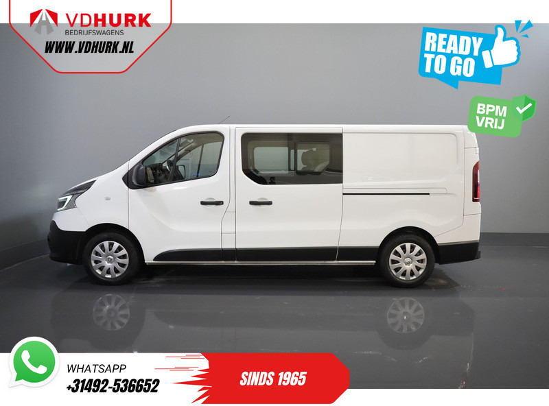 Fourgonnette, Utilitaire double cabine Renault Trafic 2.0 dCi 120 pk L2 DC Dubbel Cabine BPM VRIJ! Ready2Go LED/ 2x Schuifdeur/ Navi/ Carplay/ Climate/ Camera/ PDC/ Cruise/ Trekhaak/: photos 9