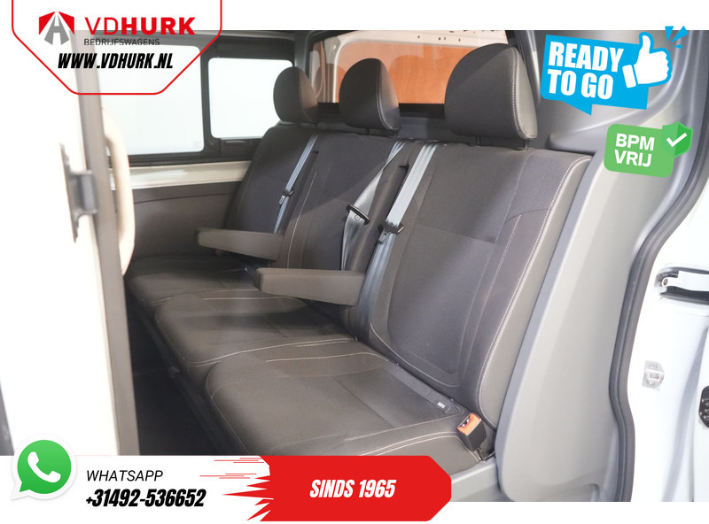 Fourgonnette, Utilitaire double cabine Renault Trafic 2.0 dCi 120 pk L2 DC Dubbel Cabine BPM VRIJ! Ready2Go LED/ 2x Schuifdeur/ Navi/ Carplay/ Climate/ Camera/ PDC/ Cruise/ Trekhaak/: photos 14