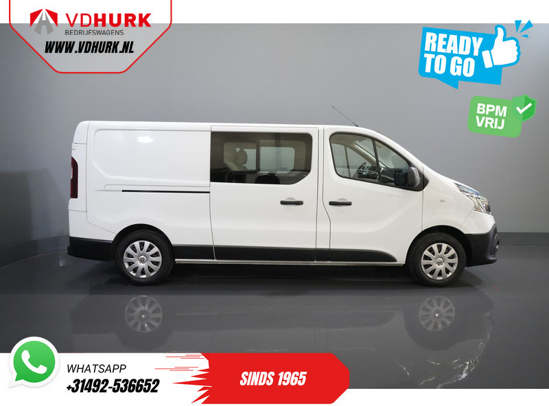 Fourgonnette, Utilitaire double cabine Renault Trafic 2.0 dCi 120 pk L2 DC Dubbel Cabine BPM VRIJ! Ready2Go LED/ 2x Schuifdeur/ Navi/ Carplay/ Climate/ Camera/ PDC/ Cruise/ Trekhaak/: photos 10