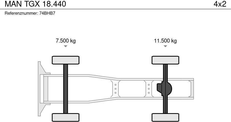 MAN TGX 18.440 en crédit-bail MAN TGX 18.440: photos 14