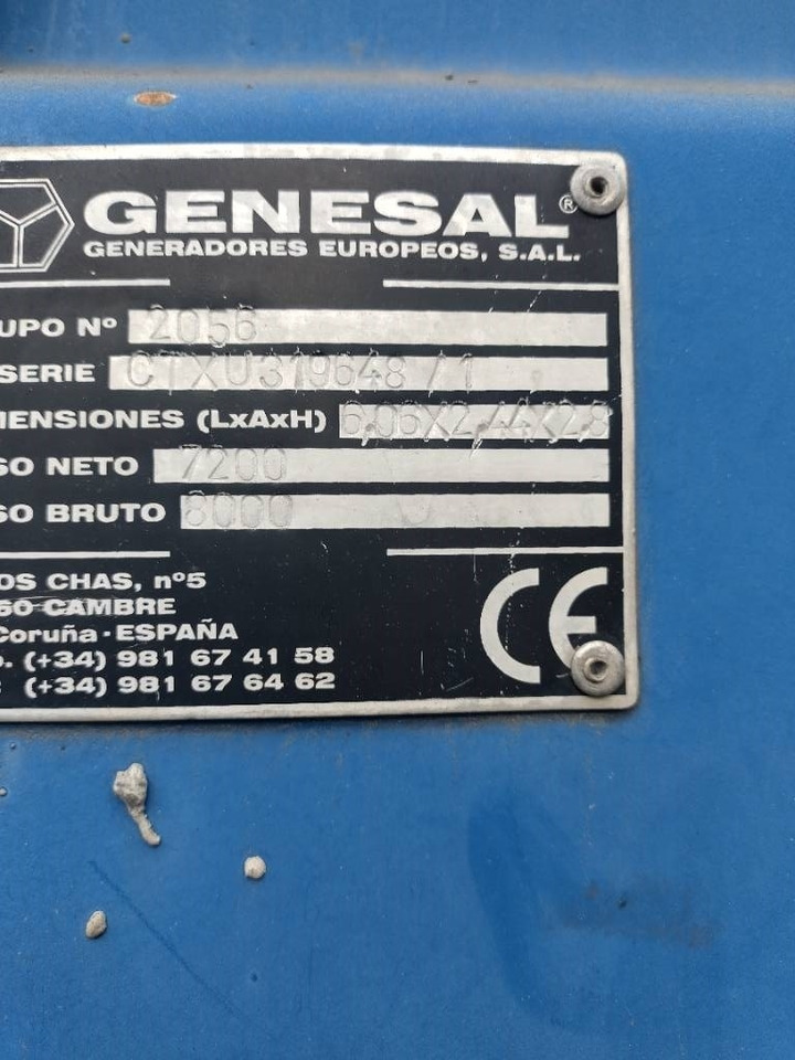 Groupe électrogène Genesal 400kva agrekaatti, Deutz V8 diesel: photos 12