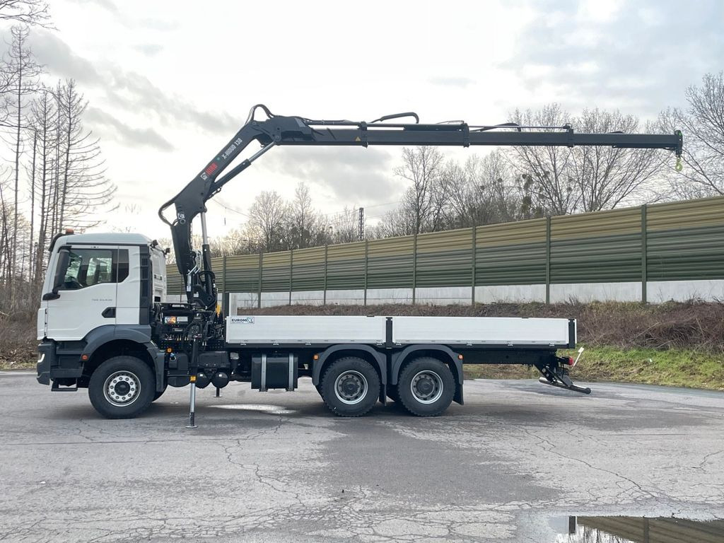 Camion plateau, Camion grue neuf MAN TGS 33.440 6x4  Kran HIAB 138-3: photos 11