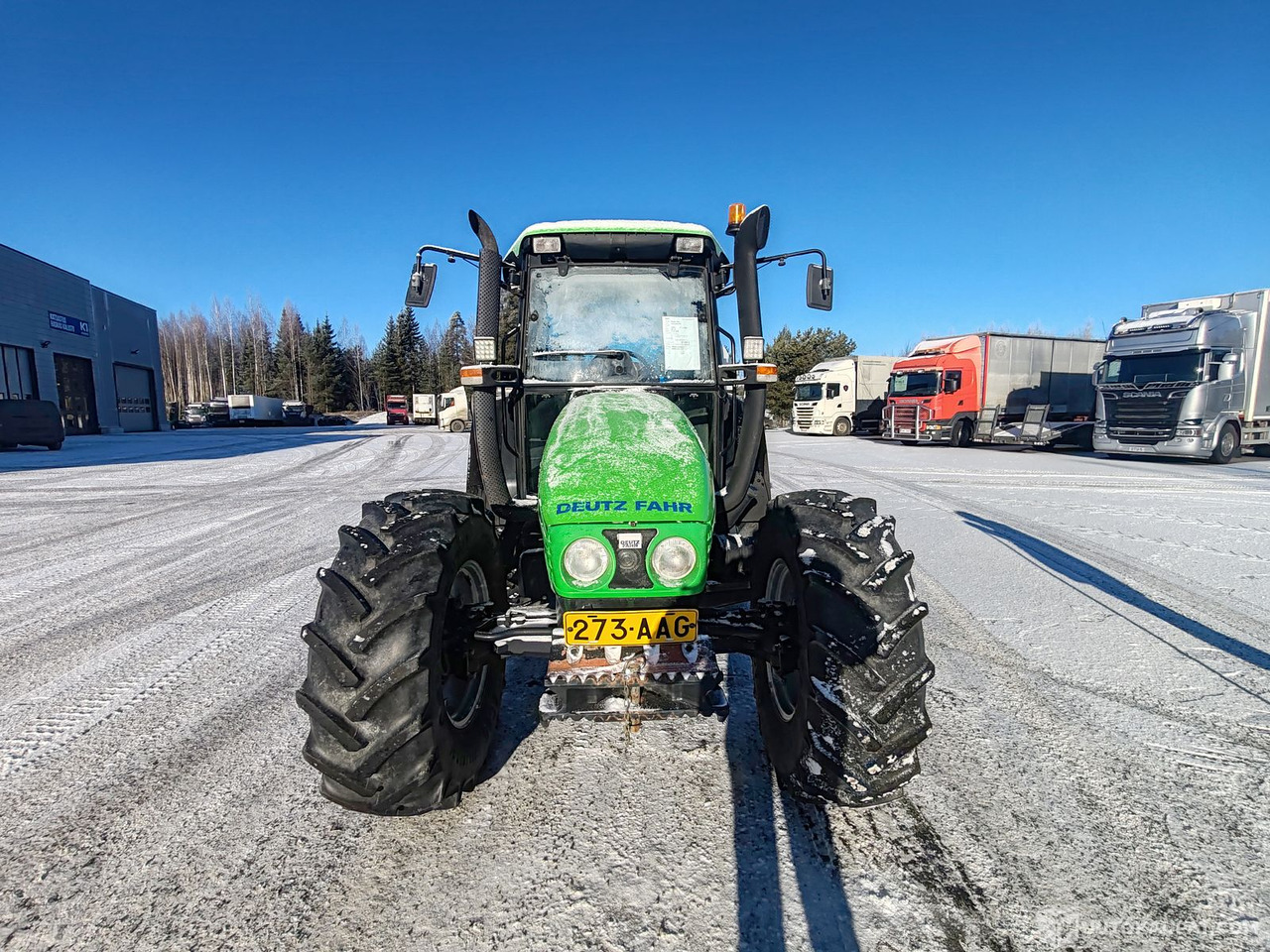 Machine agricole Deutz-Fahr Agroplus 85, 2002 traktori. INTEXW, Huittinen: photos 7