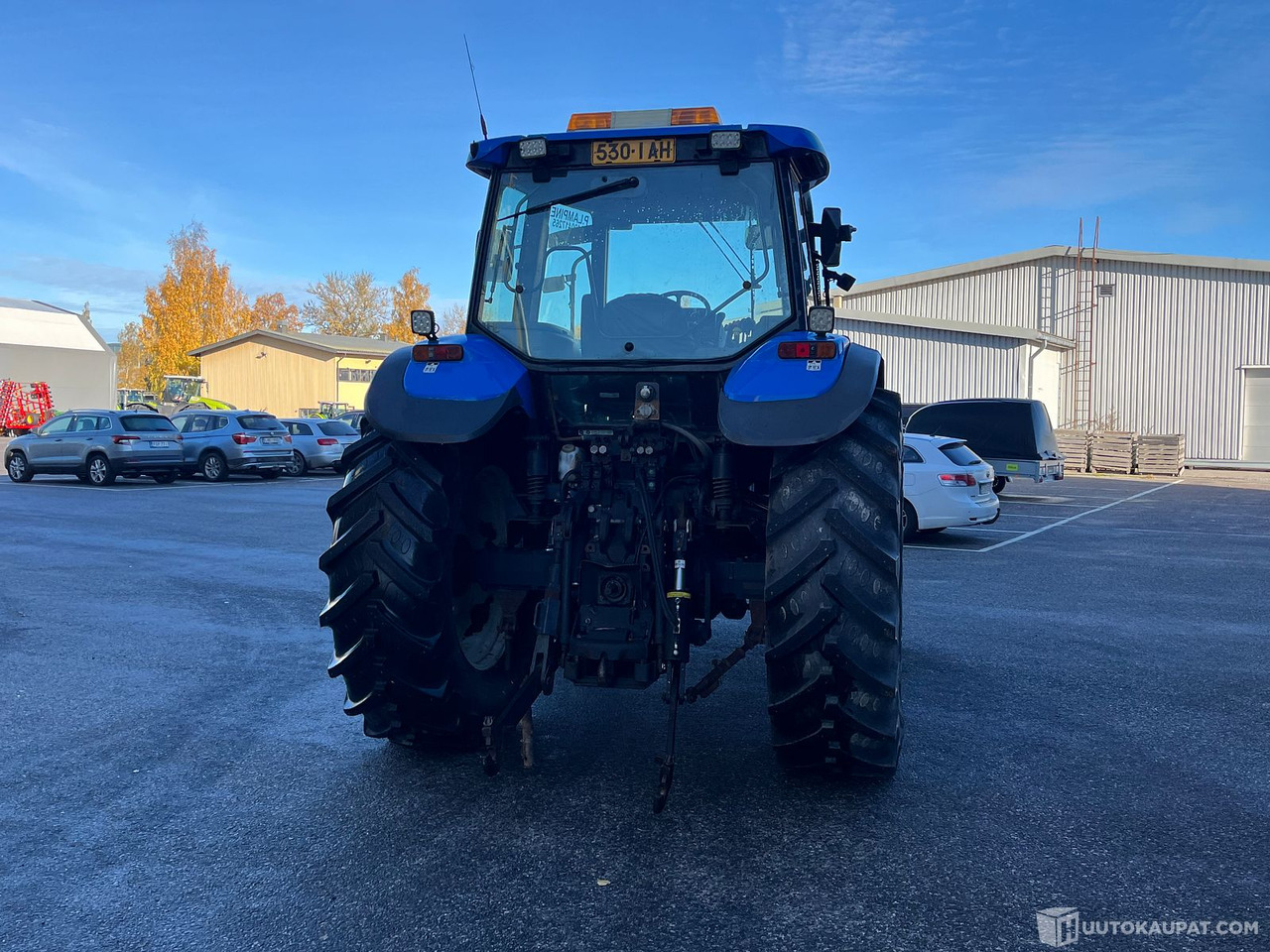 Machine agricole New Holland TM155, traktori etunostolaitteeella, 2004, INTEXW, Salo: photos 11