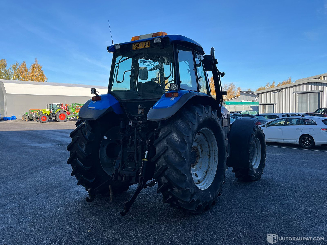 Machine agricole New Holland TM155, traktori etunostolaitteeella, 2004, INTEXW, Salo: photos 10