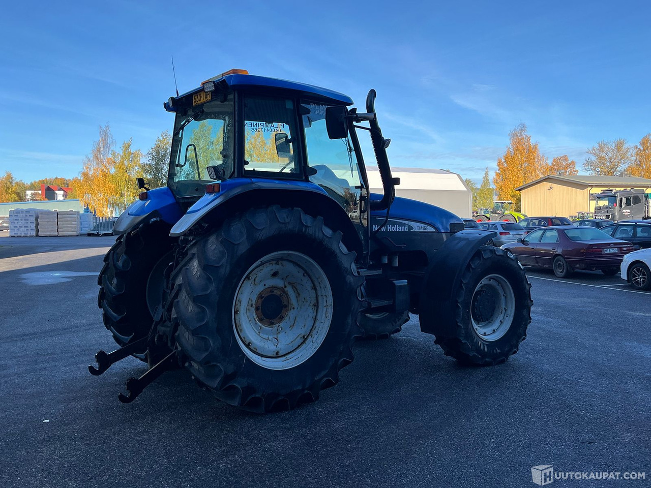 Machine agricole New Holland TM155, traktori etunostolaitteeella, 2004, INTEXW, Salo: photos 9