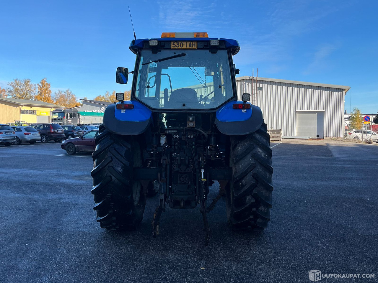 Machine agricole New Holland TM155, traktori etunostolaitteeella, 2004, INTEXW, Salo: photos 12