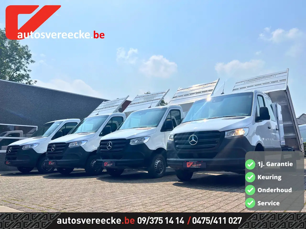 Mercedes-Benz Sprinter 514 KIPPER (33.500€ex) MTM 7.000kg Rijbewijs B en crédit-bail Mercedes-Benz Sprinter 514 KIPPER (33.500€ex) MTM 7.000kg Rijbewijs B: photos 12