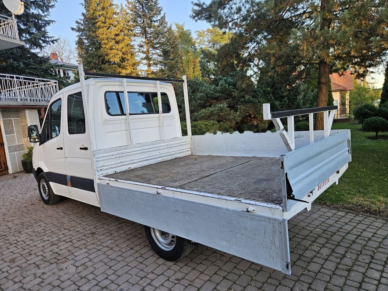 Utilitaire plateau Mercedes-Benz Sprinter 318 CDI Doka/Dubel Kabina Skrzynia 3.00 M *Klima ! 3.0: photos 8