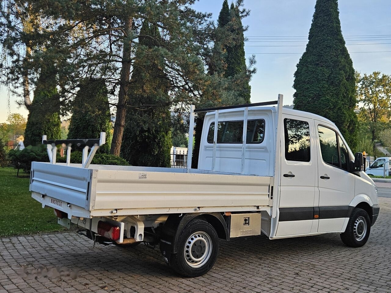 Utilitaire plateau Mercedes-Benz Sprinter 318 CDI Doka/Dubel Kabina Skrzynia 3.00 M *Klima ! 3.0: photos 7