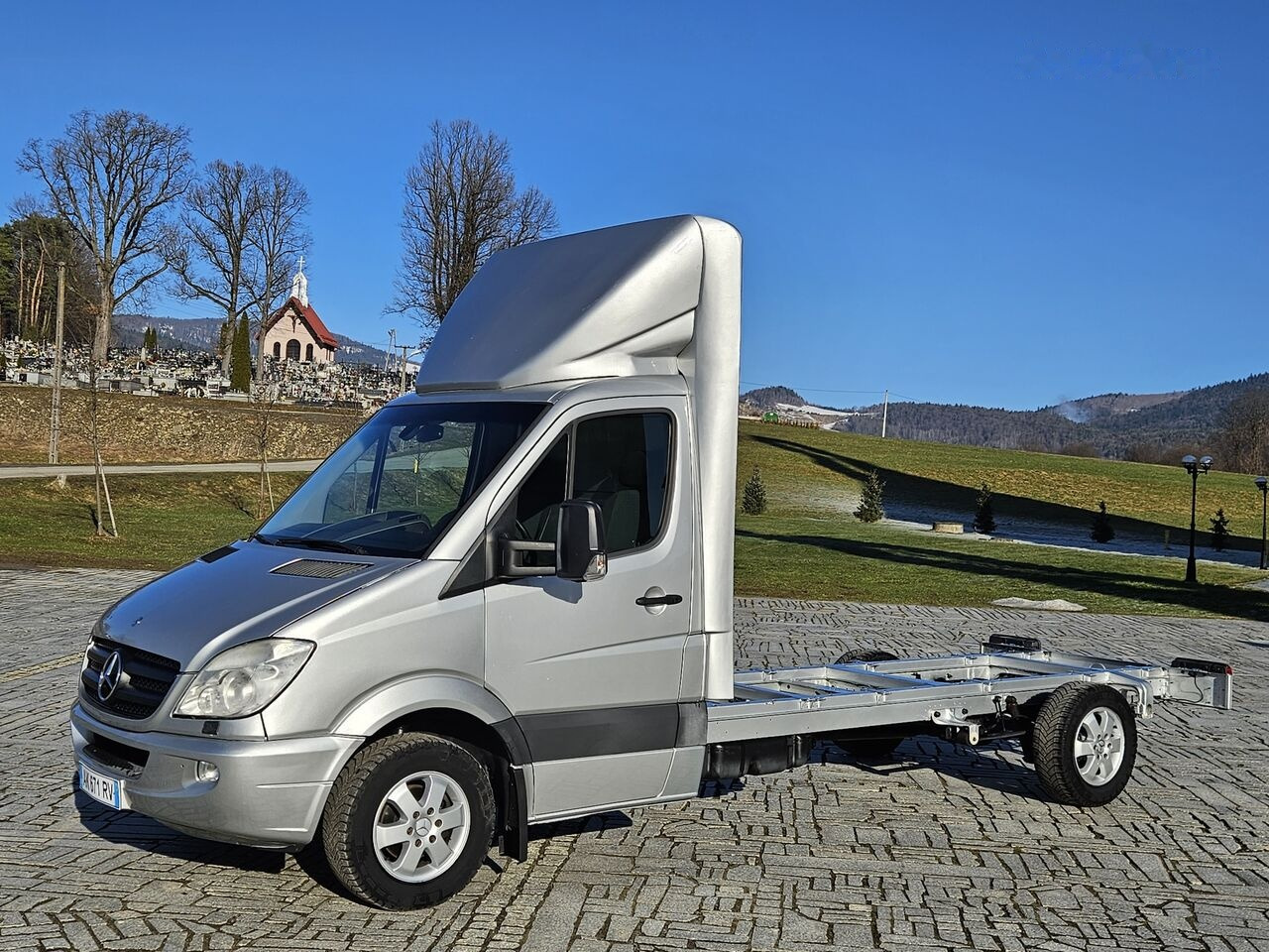 Châssis cabine, Véhicule utilitaire Mercedes-Benz Sprinter 319 CDI Rama Max ! Klima ! 3.0 CDI *190 Koni !: photos 24