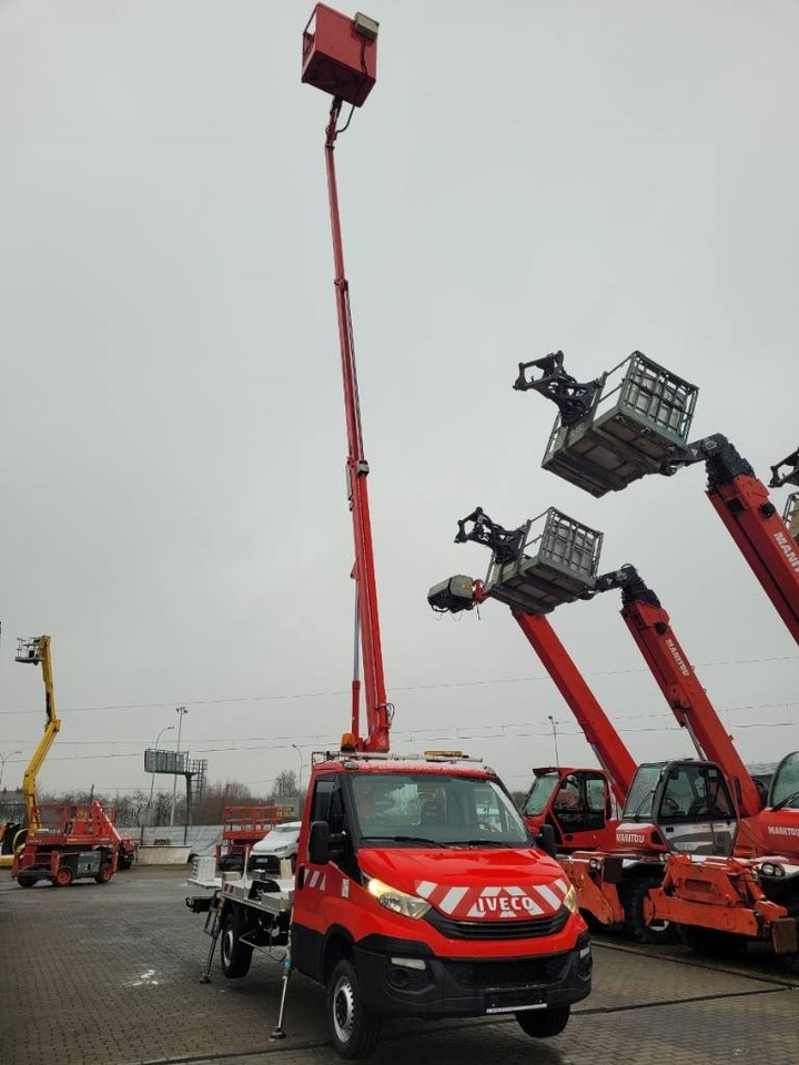 Camion avec nacelle GSR E169TR - Iveco Daily 35S12- bucket truck: photos 8