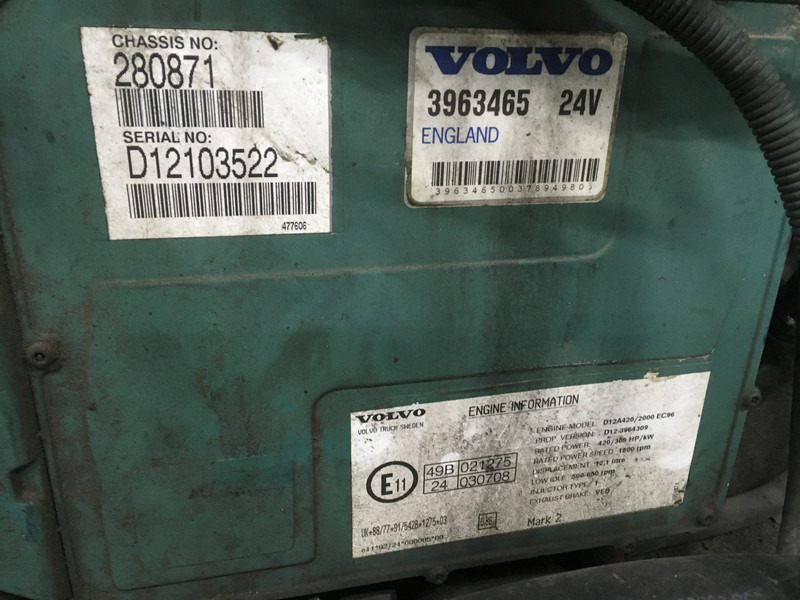 Engins de chantier Volvo D12A 420 FOR PARTS: photos 6