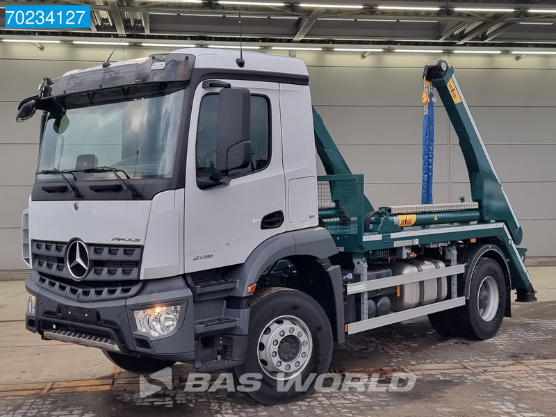 Camion multibenne neuf Mercedes-Benz Arocs 2136 4X2 12Tons HyvaLift Automatic Steelsuspension Euro 6: photos 7