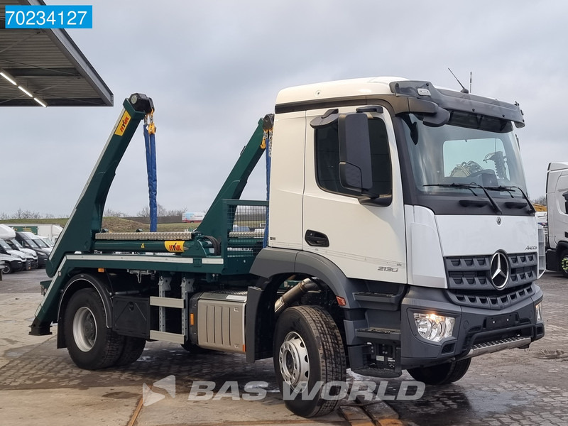 Camion multibenne neuf Mercedes-Benz Arocs 2136 4X2 12Tons HyvaLift Automatic Steelsuspension Euro 6: photos 9