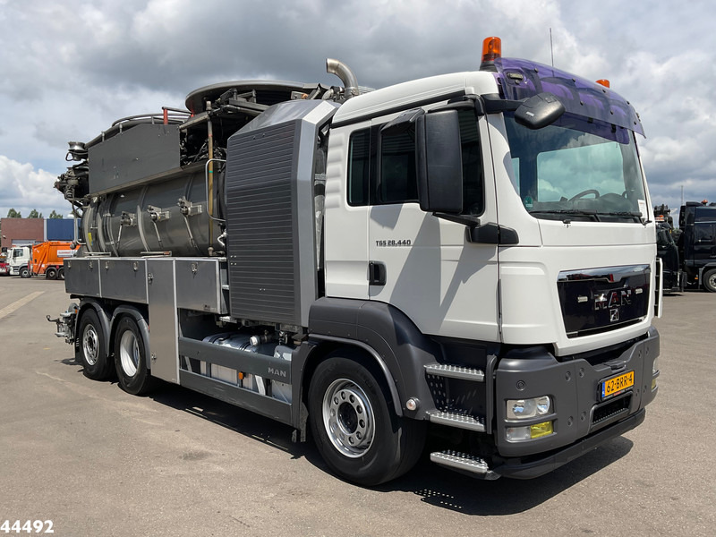 MAN TGS 28.440 FFG Flensburger 12,5m³ Saug/Spul combi Waterrecycling en crédit-bail MAN TGS 28.440 FFG Flensburger 12,5m³ Saug/Spul combi Waterrecycling: photos 6