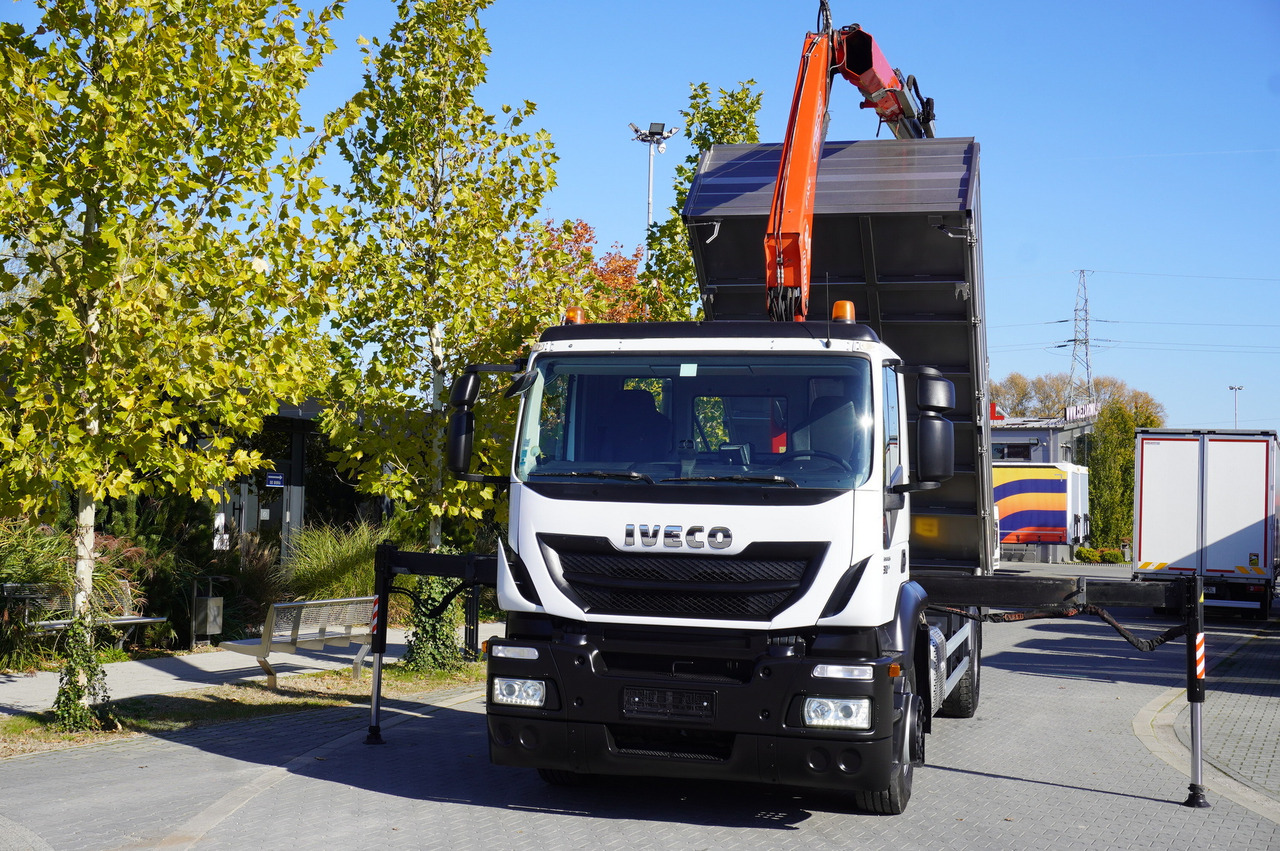 IVECO Stralis 310 E6 / NEW 3-sided tipper / Fassi F135 crane with remote control en crédit-bail IVECO Stralis 310 E6 / NEW 3-sided tipper / Fassi F135 crane with remote control: photos 10