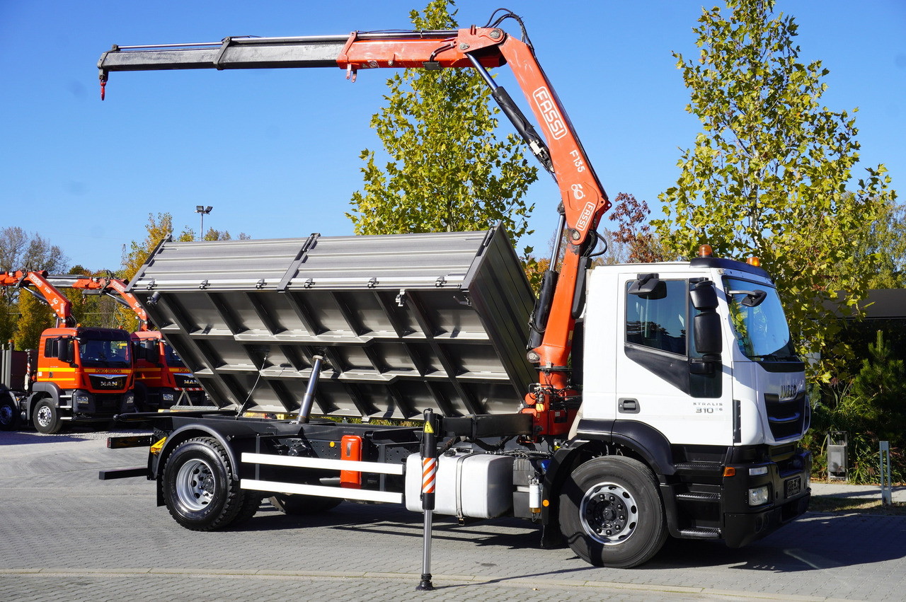 IVECO Stralis 310 E6 / NEW 3-sided tipper / Fassi F135 crane with remote control en crédit-bail IVECO Stralis 310 E6 / NEW 3-sided tipper / Fassi F135 crane with remote control: photos 18