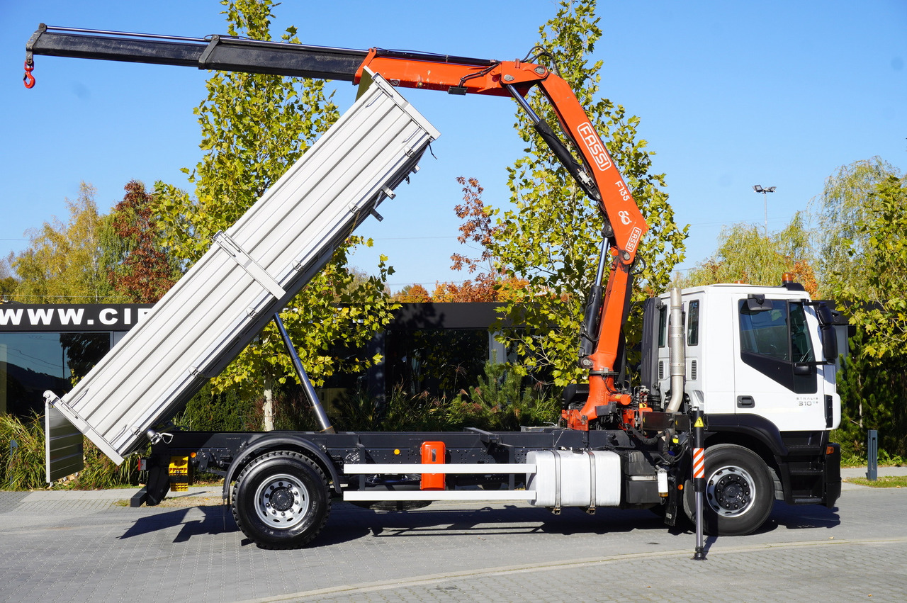 IVECO Stralis 310 E6 / NEW 3-sided tipper / Fassi F135 crane with remote control en crédit-bail IVECO Stralis 310 E6 / NEW 3-sided tipper / Fassi F135 crane with remote control: photos 12