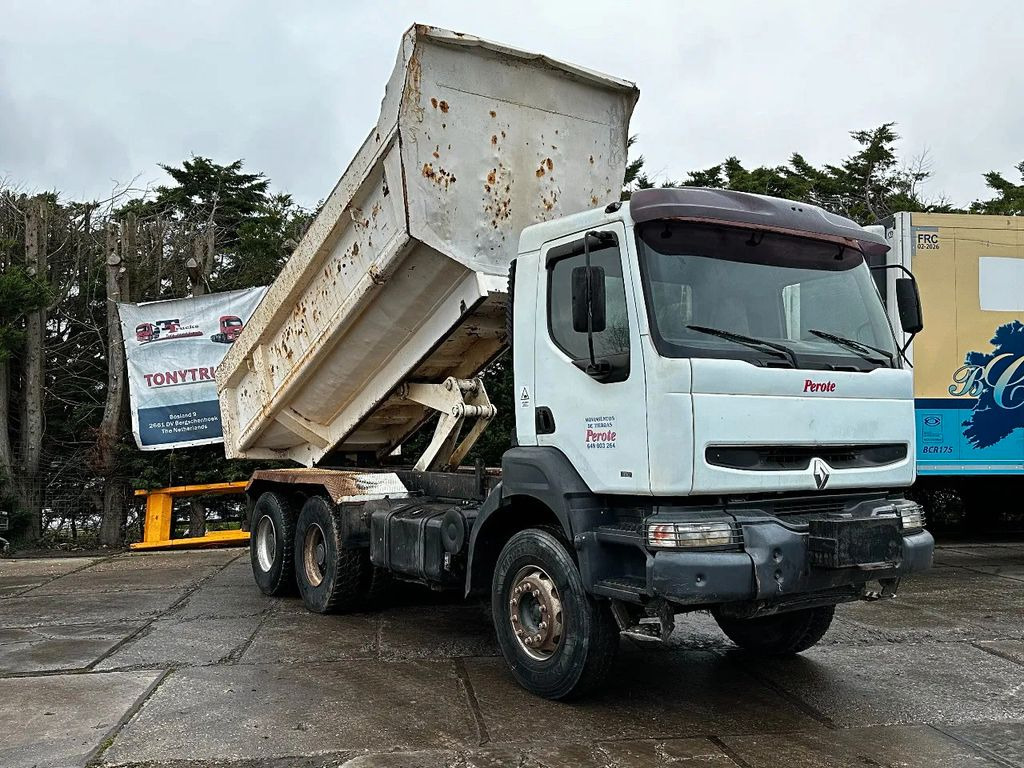 Camion benne Renault Kerax 350 6X4 Tipper Spring/Spring EURO2 ZF Manu: photos 1