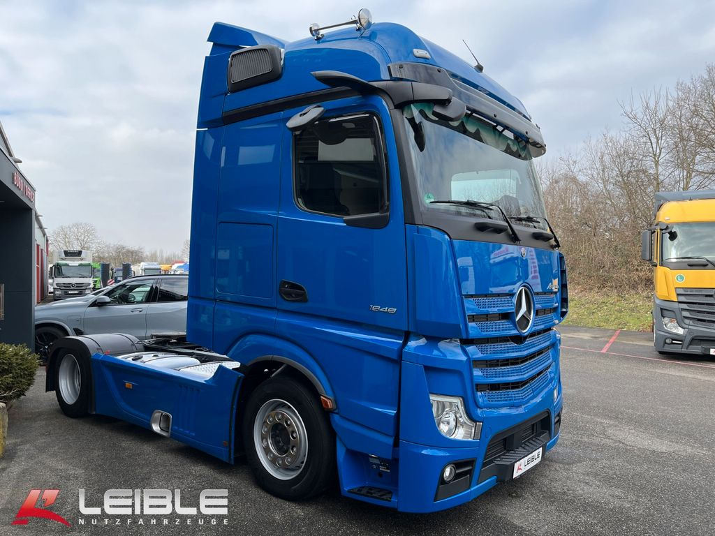 Tracteur routier Mercedes-Benz Actros 1848 Mega Lowliner*2xTank*Vollspoiler: photos 22