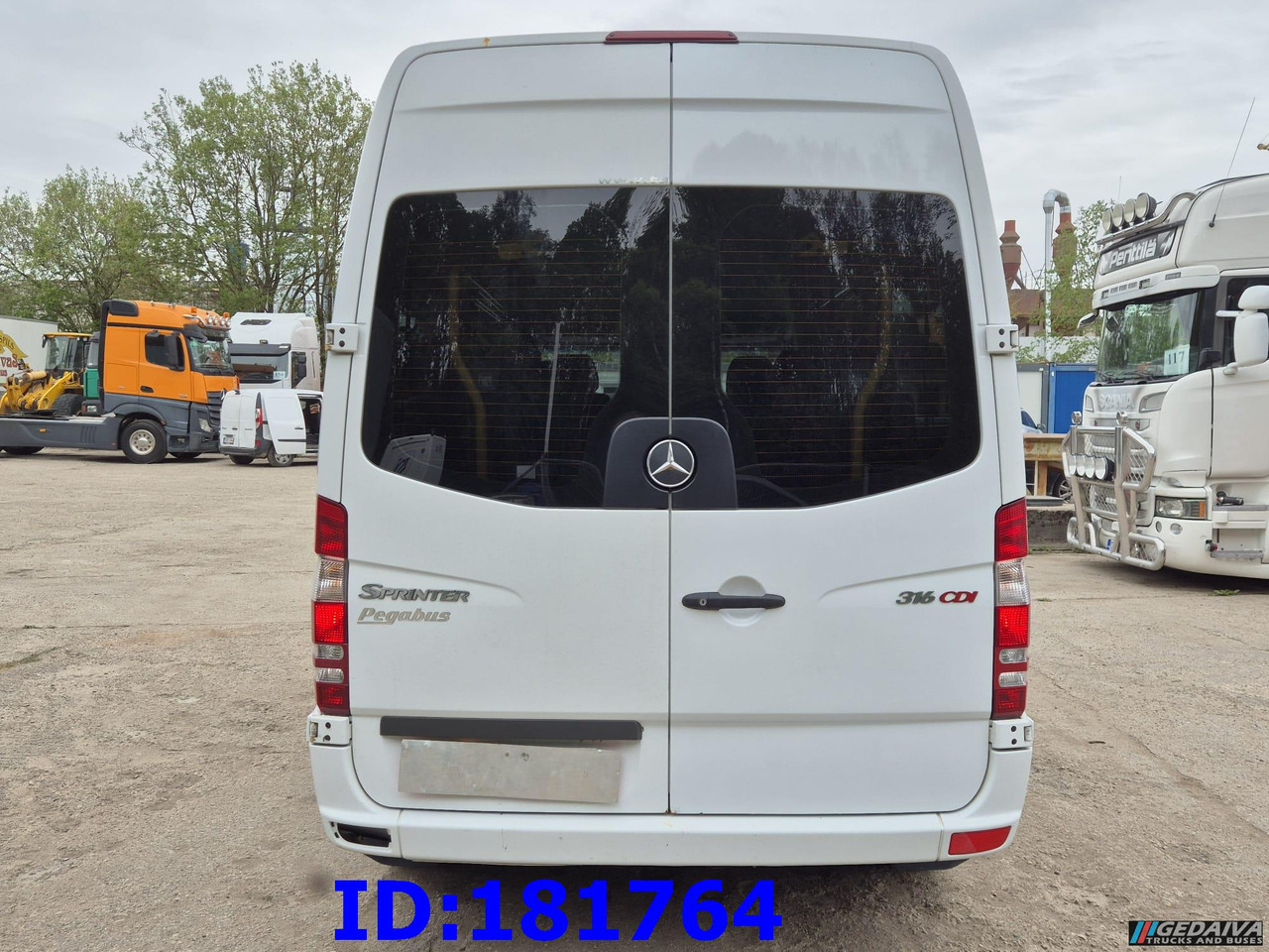 Autocar MERCEDES-BENZ Sprinter 316 Pegabus Euro5: photos 6