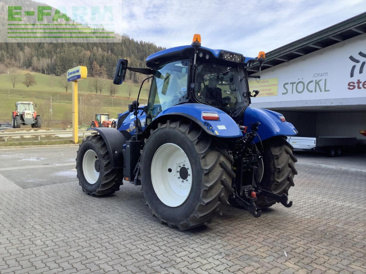 Tracteur agricole New Holland t6.180 auto command sidewinder ii SideWinder II: photos 6