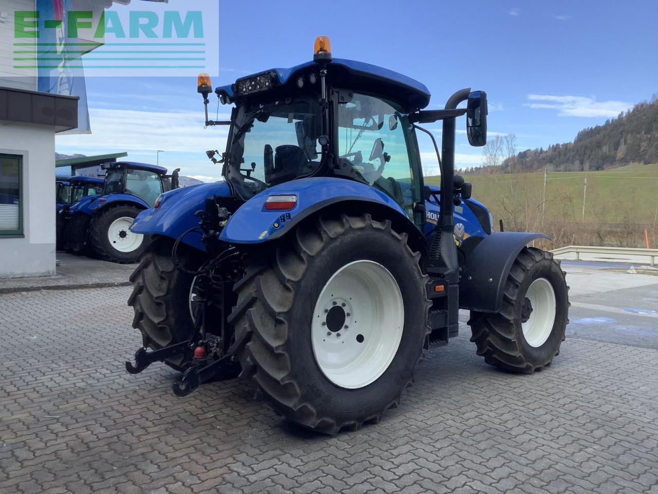 Tracteur agricole New Holland t6.180 auto command sidewinder ii SideWinder II: photos 8