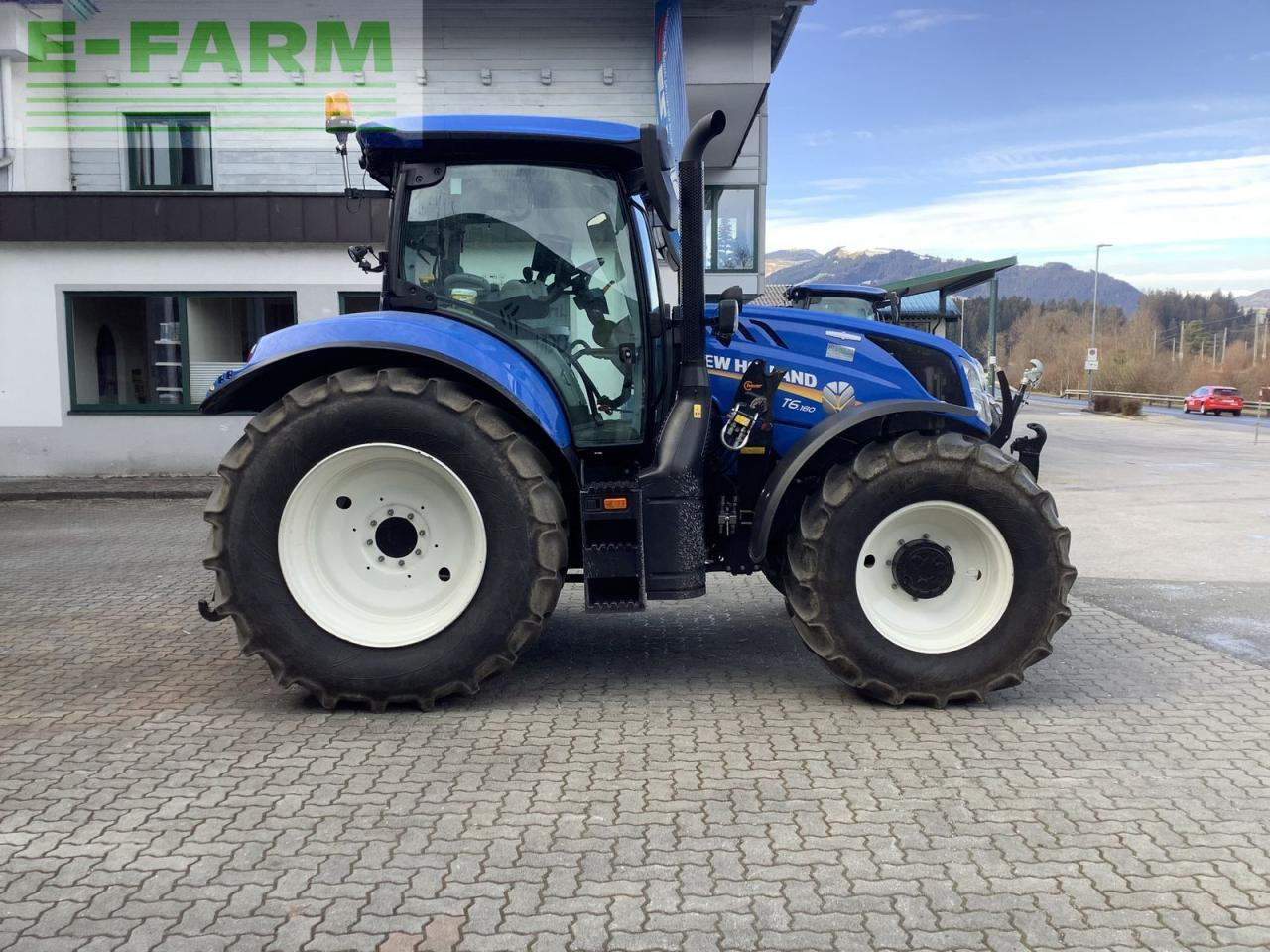 Tracteur agricole New Holland t6.180 auto command sidewinder ii SideWinder II: photos 9