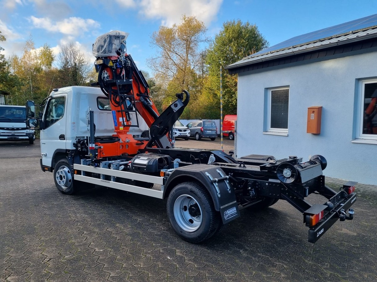 Camion ampliroll, Camion grue neuf FUSO FUSO 9C18 City Abrollkipper + Z-Kran Recycling: photos 6