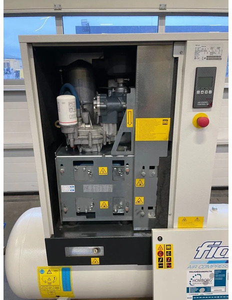 Compresseur d'air Fiac New Silver 10 / 270 Silent 7.5 kW 860 L / min 10 bar Elektrische Schroefcompressor met ketel: photos 11