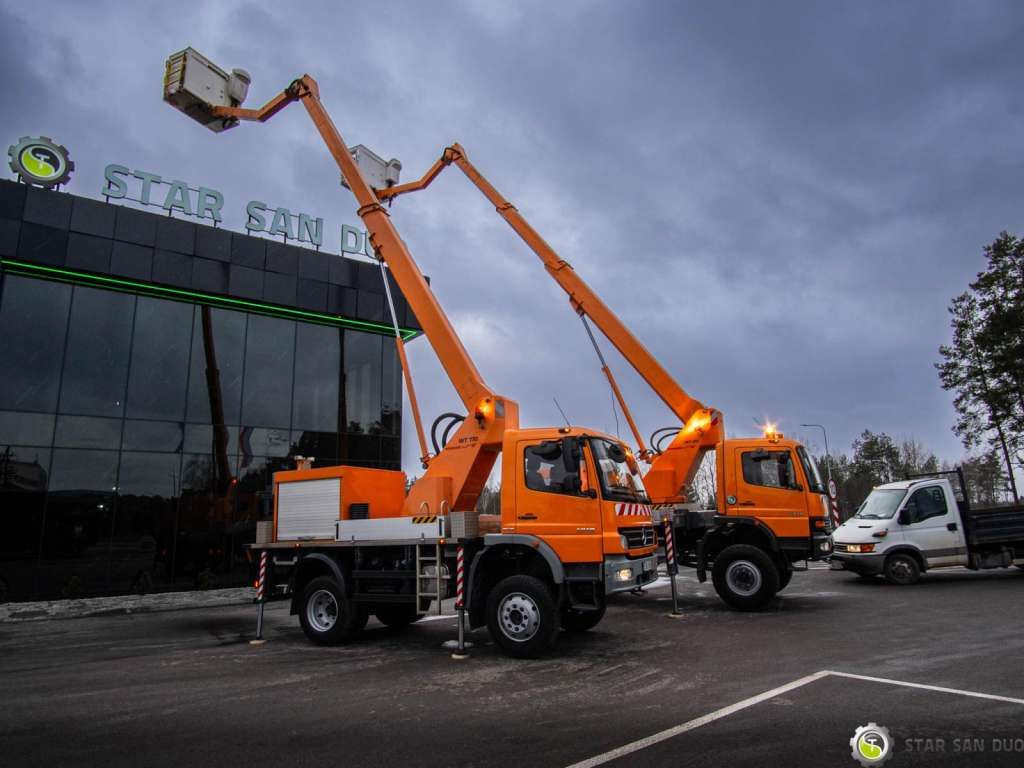 Mercedes-Benz  ATEGO 1018 WUMAG WT17 Platform Lift 17m en crédit-bail Mercedes-Benz  ATEGO 1018 WUMAG WT17 Platform Lift 17m: photos 11