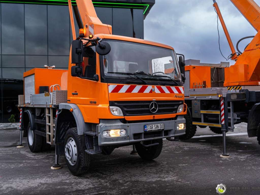 Mercedes-Benz  ATEGO 1018 WUMAG WT17 Platform Lift 17m en crédit-bail Mercedes-Benz  ATEGO 1018 WUMAG WT17 Platform Lift 17m: photos 8