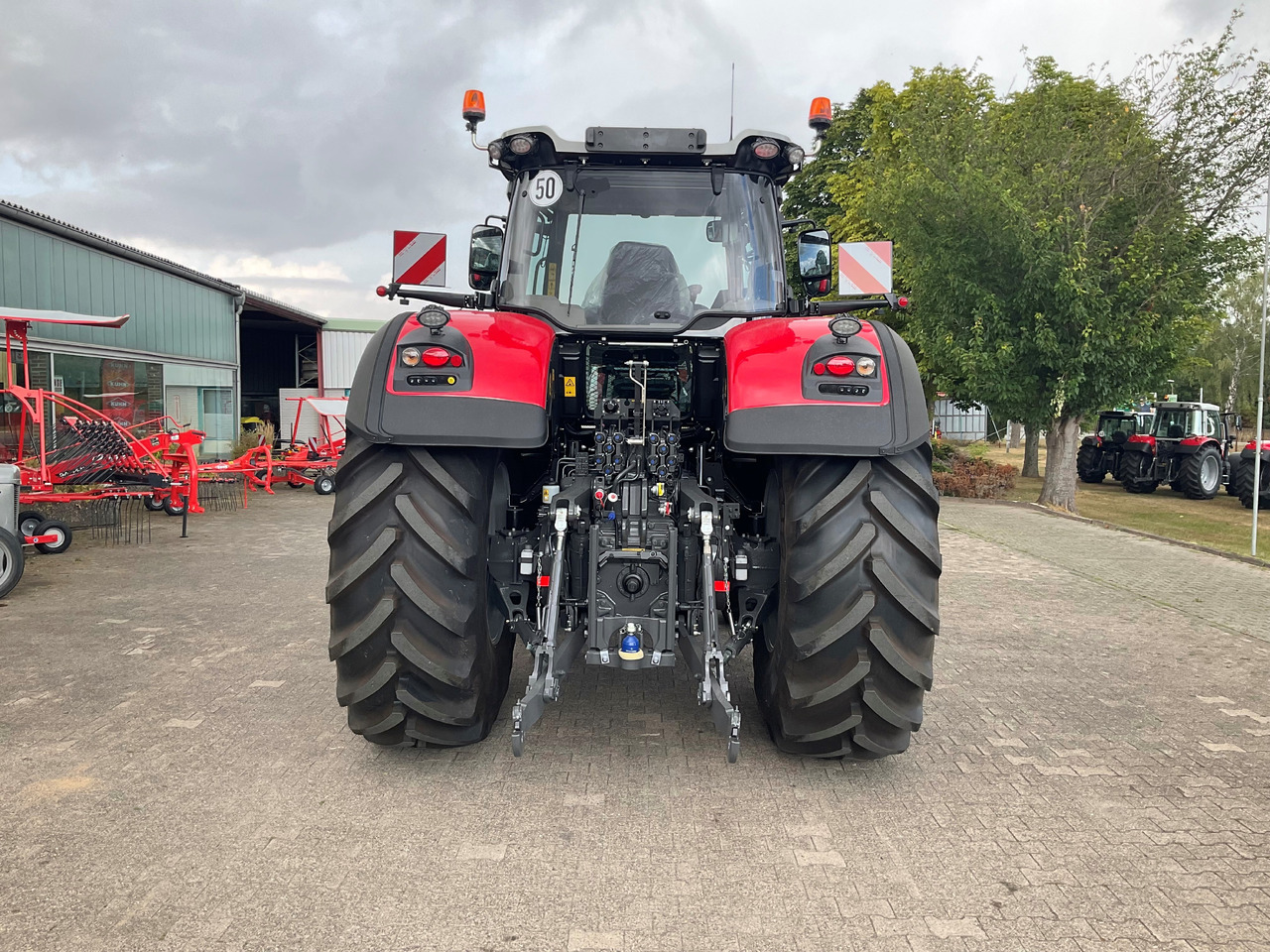 Tracteur agricole Massey Ferguson 8735 S Dyna-VT EXCLUSIVE: photos 9