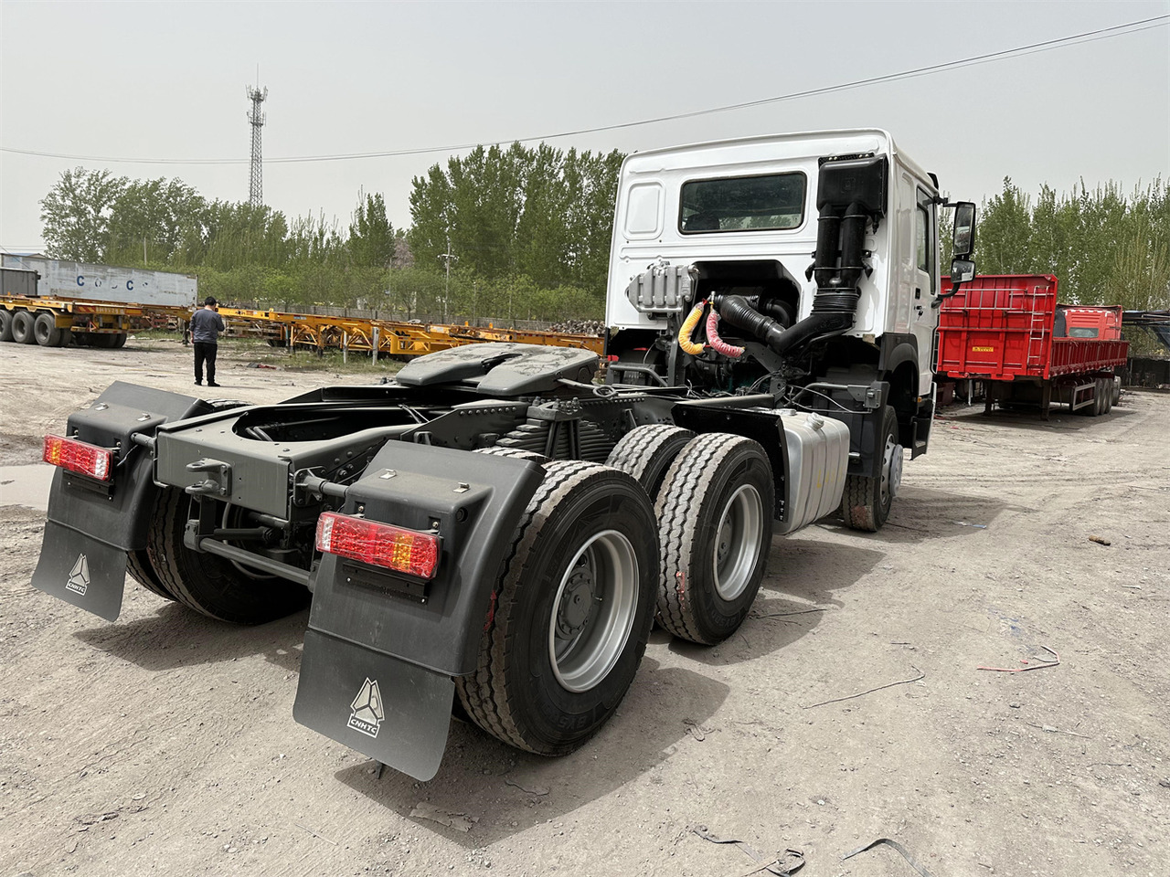 Tracteur routier Sinotruk HOWO 371 Truck Head: photos 8