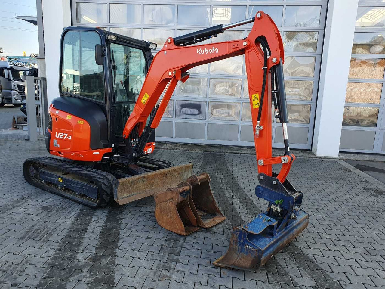 Mini pelle neuf Kubota U27-4 / nur 559h! / 2023 / Löffelpaket: photos 9