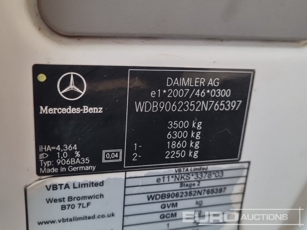 Utilitaire benne 2018 Mercedes Sprinter: photos 40