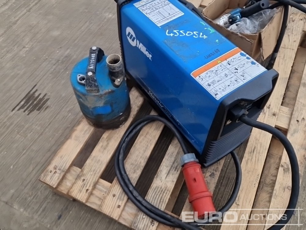 Matériel de chantier Hydraulic Impact Wrench (2 of), Miller 415Volt Welder, Submersible Pump: photos 14